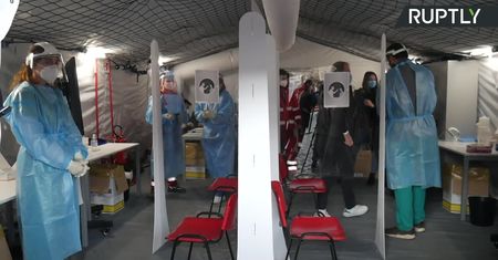 Pociąg tylko dla niezakażonych. Pierwszy kurs z Rzymu do Mediolanu.