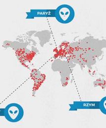 Statistica: Mamy mapy UFO. Tu kosmici lądują najczęściej