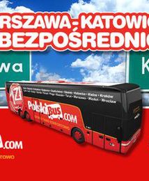PolskiBus uruchamia nowe połączenia Warszawa-Katowice