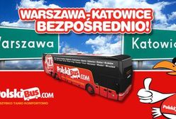 PolskiBus uruchamia nowe połączenia Warszawa-Katowice