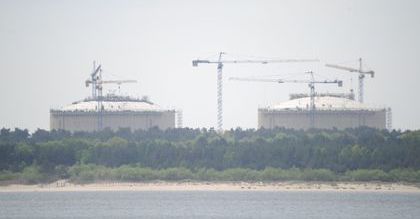 Budowa gazoportu w Świnoujściu w 90 proc. ukończona