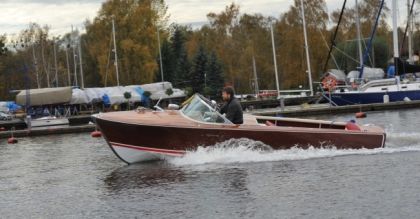 Wyremontowano ekskluzywną motorówkę Cyrankiewicza