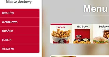 KFC z dostawą do domu. Lista miast powiększa się