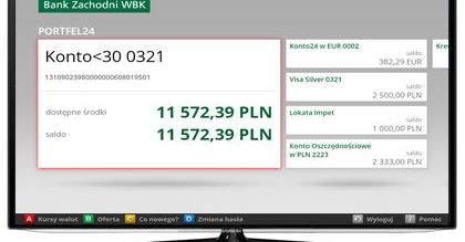 Bank w komórce, tablecie i... telewizorze?