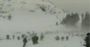 Lawina zeszła wprost na widzów zawodów - film