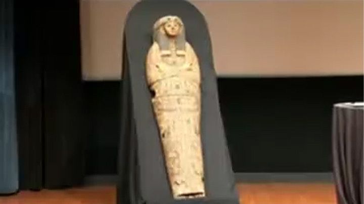 Cenny sarkofag wraca do Egiptu