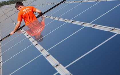 W Niemczech otwarto gigantyczną elektrownię słoneczną