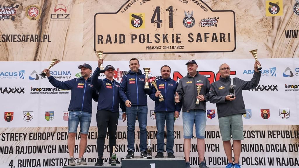 Za nami czwarta runda Dacia Duster Motrio Cup – Rajd Polskie Safari 