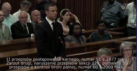 Oskar Pistorius skazany na pięć lat więzienia