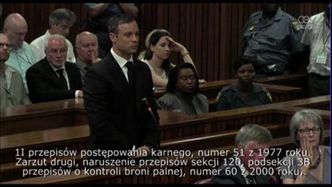 Oskar Pistorius skazany na pięć lat więzienia