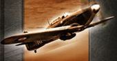 W muzeum Arkadego Fiedlera stanie kopia Hurricane'a
