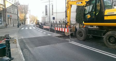 Przebudowa sieci na ul. Bernardyńskiej. Będą utrudnienia w ruchu