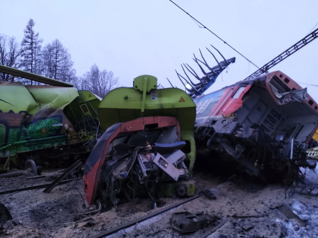 Katastrofa kolejowa w Czechach. Maszynista wyskoczył