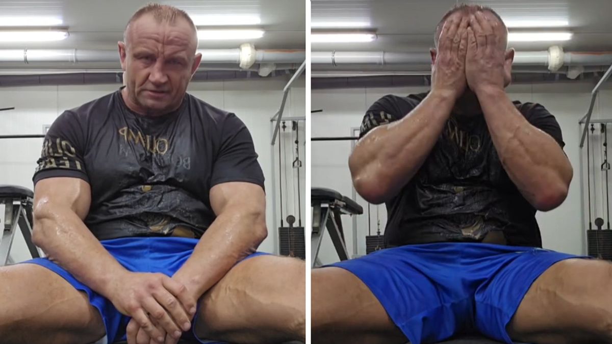 Instagram / pudzianofficial / Na zdjęciu: Mariusz Pudzianowski po treningu