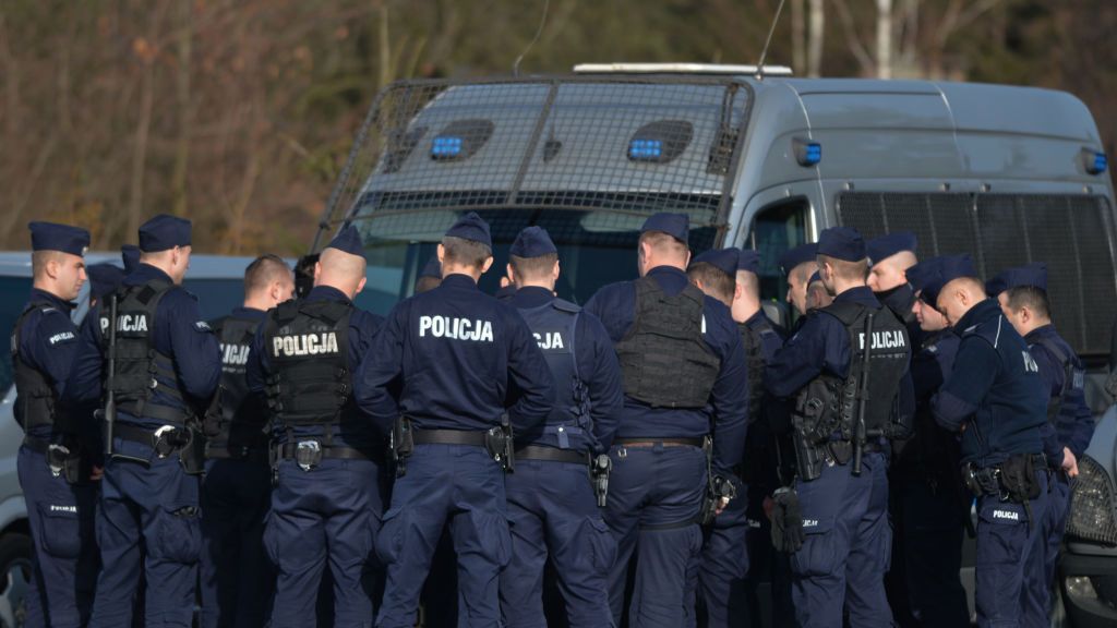 Getty Images / Artur Widak / Na zdjęciu: policja