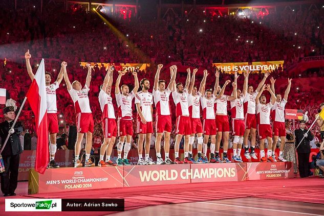 Reprezentacja Polski siatkarzy w 2014 roku została mistrzem świata