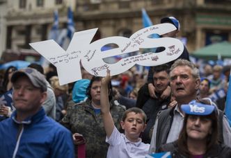 Referendum w Szkocji. Katalończycy, Baskowie i Sardyńczycy agitują na "Yes"