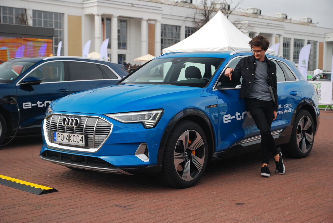 Poznań Motor Show: przejechałem się Audi e-tronem z kamerami zamiast lusterek