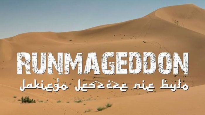 fragment zapowiedzi Runmageddon Sahara 2018