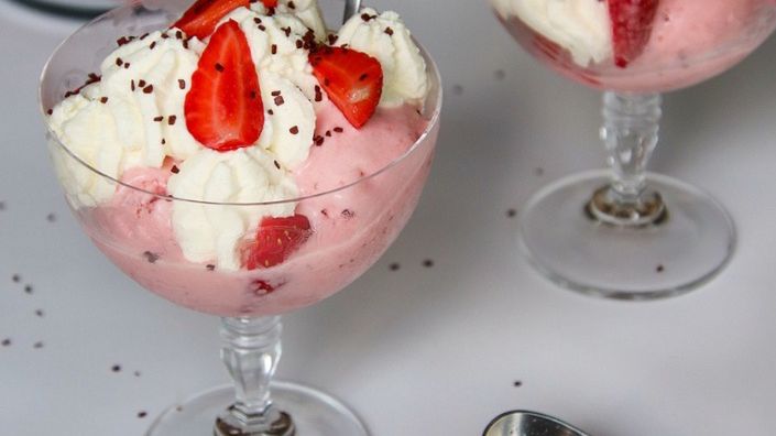 lody truskawkowe bananowe przepis sorbet