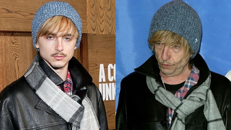 Timothee Chalamet grający Boba Dylana odtworzył jego stylizację 