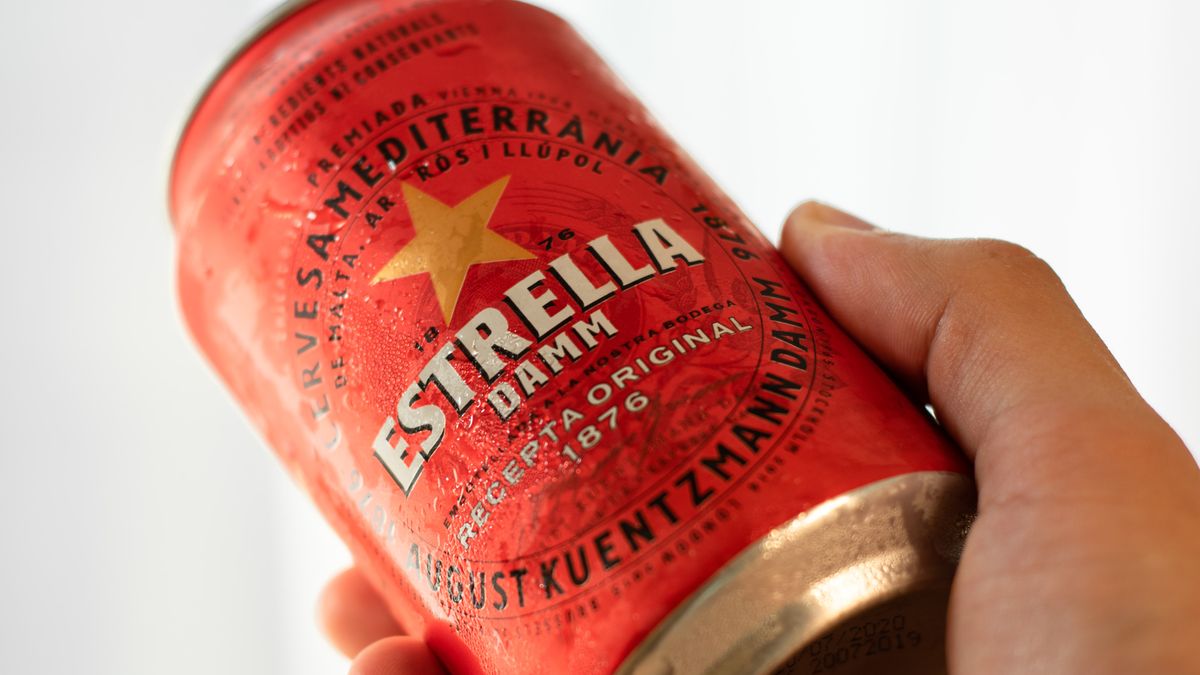 Piwo Estrella w puszce