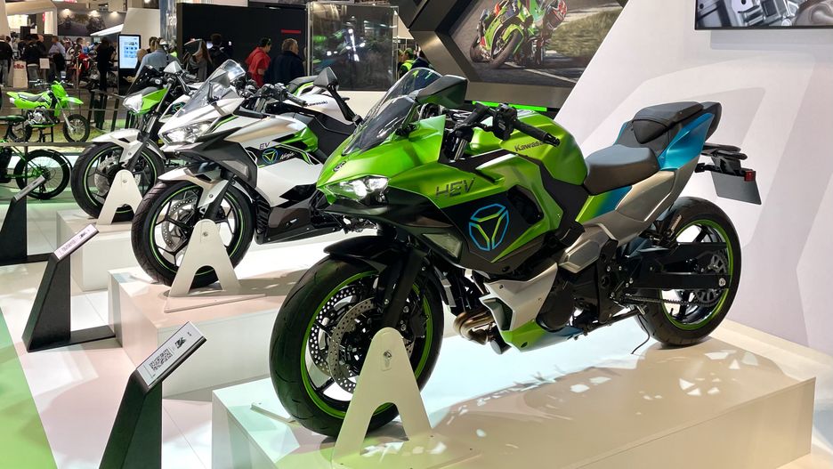 Kawasaki na targach EICMA