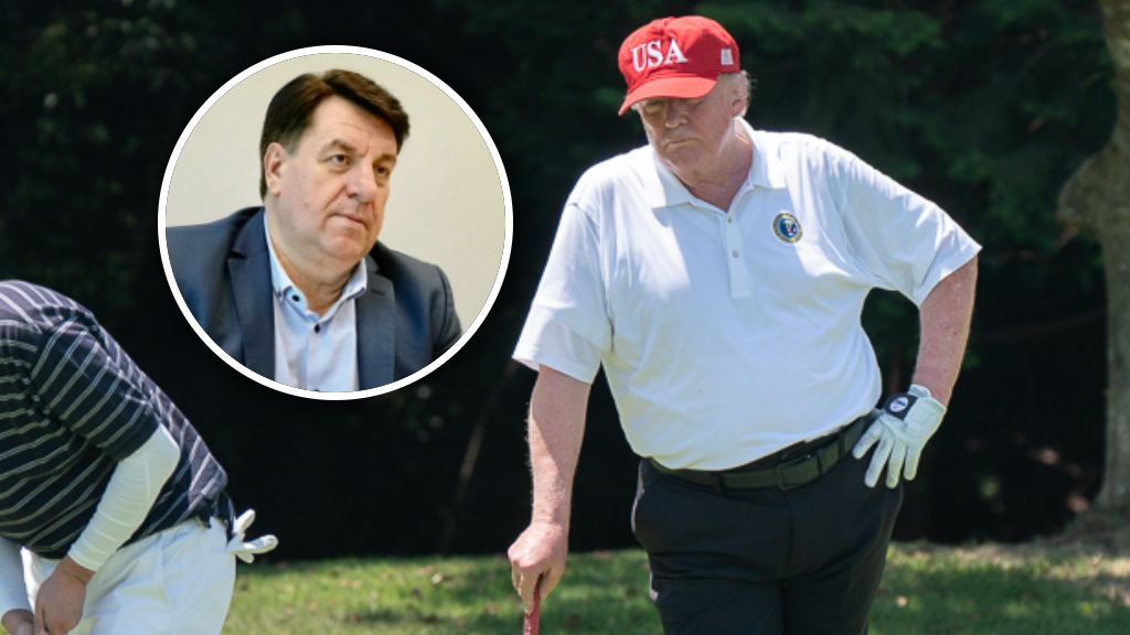 Polak zje kolację u boku Donalda Trumpa