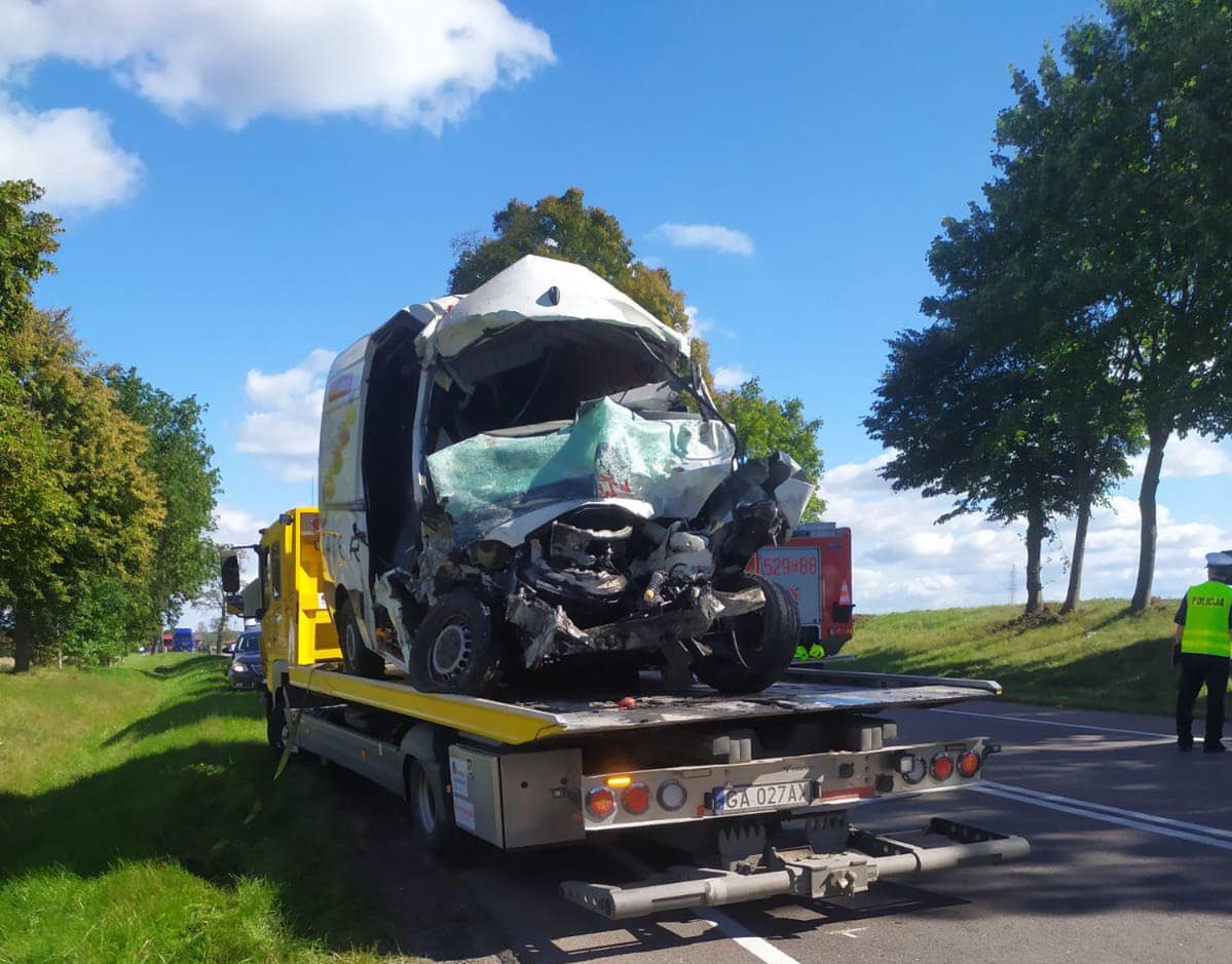 Tragiczny wypadek. Dwie osoby zginęły w Pomorskiem