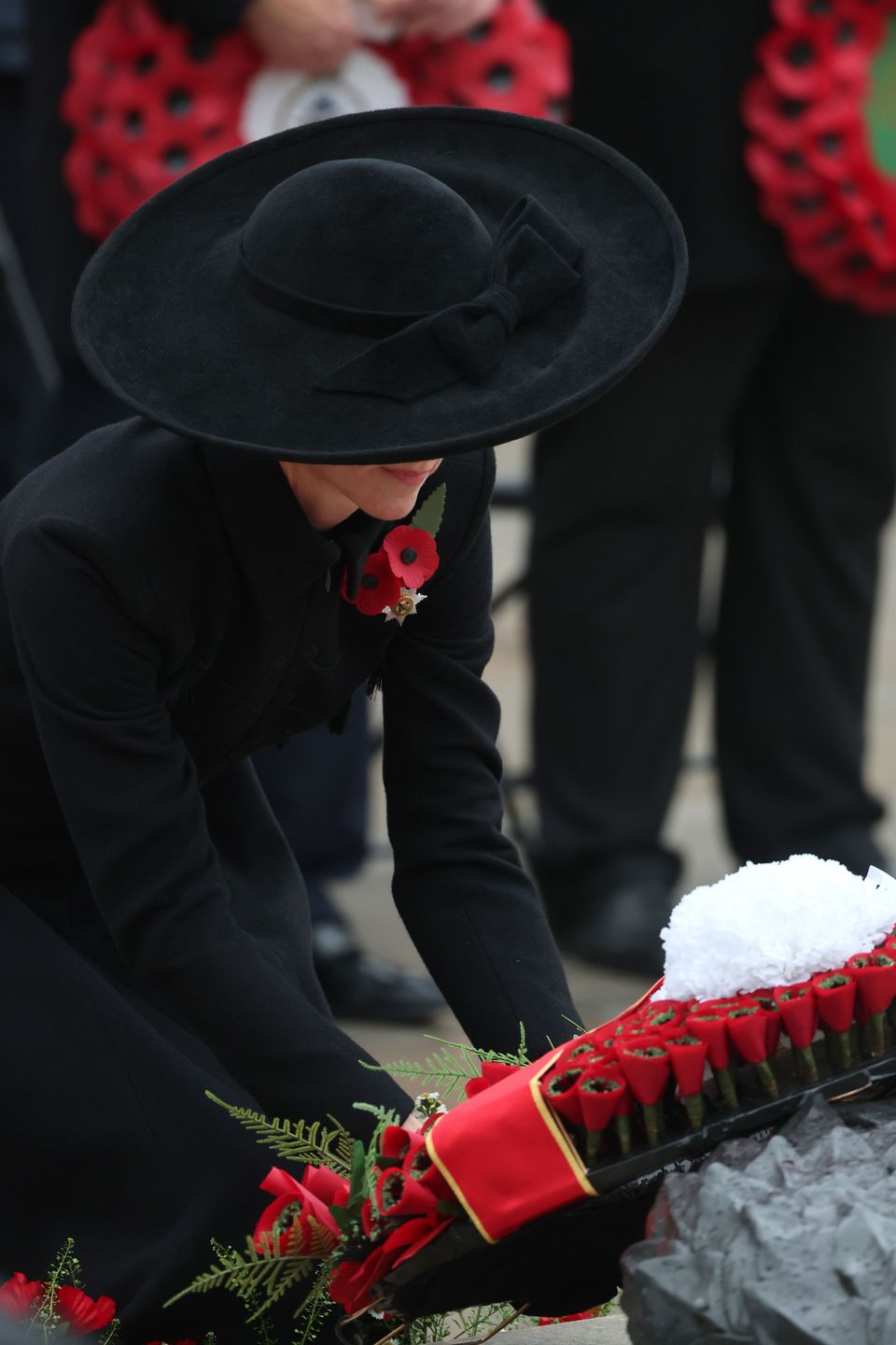 Kate Middleton uczestniczy w obchodach Dnia Pamięci