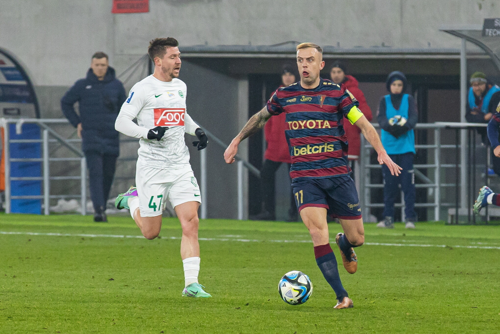 Crazy match between Pogoń and Warta.  A rollercoaster of emotions and six goals