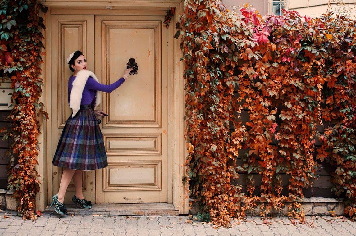 „Vintage Woman" - piękne, stylizowane portrety Mai Topcagic 8