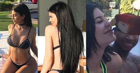 Tyga łapie Kylie Jenner za pupę na basenie w Meksyku (FOTO)