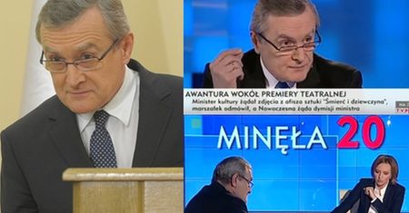 Dziennikarka TVP ZOSTAŁA ZAWIESZONA po wywiadzie z Glińskim! "Wasza stacja UPRAWIA PROPAGANDĘ"