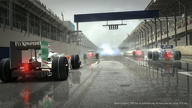 Szklana pogoda w F1 2010