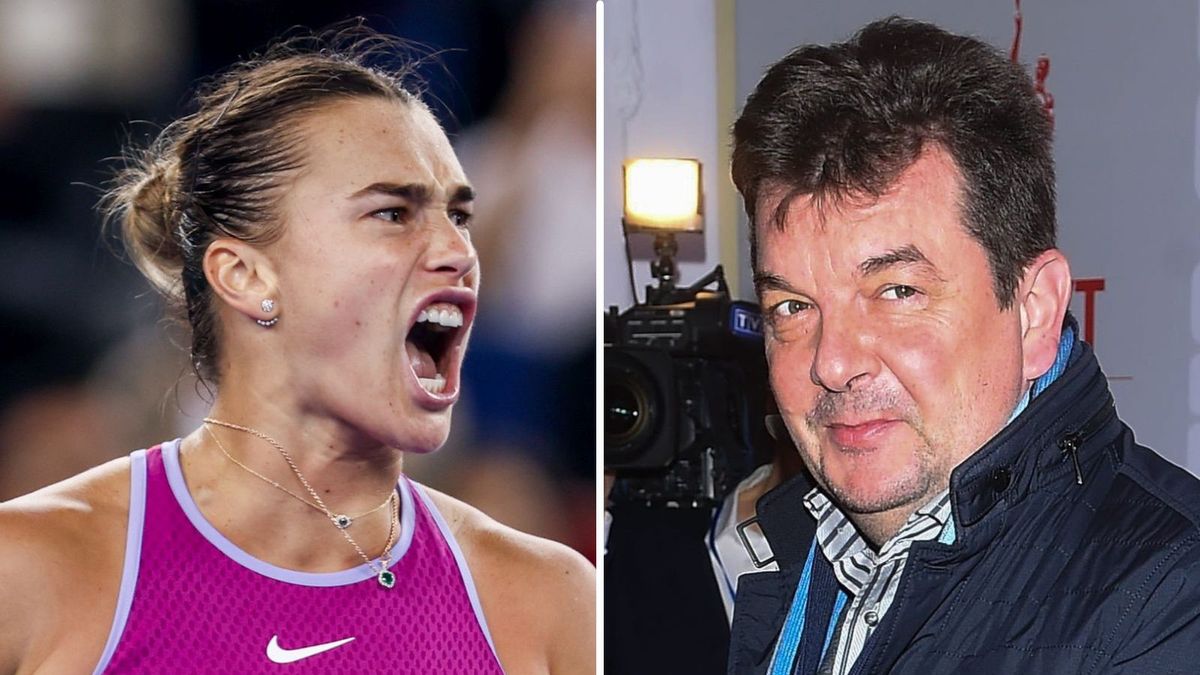 Getty Images /  VCG/VCG / PAP/Archiwum Leszczyński / Na zdjęciu: Aryna Sabalenka i Robert Radwański