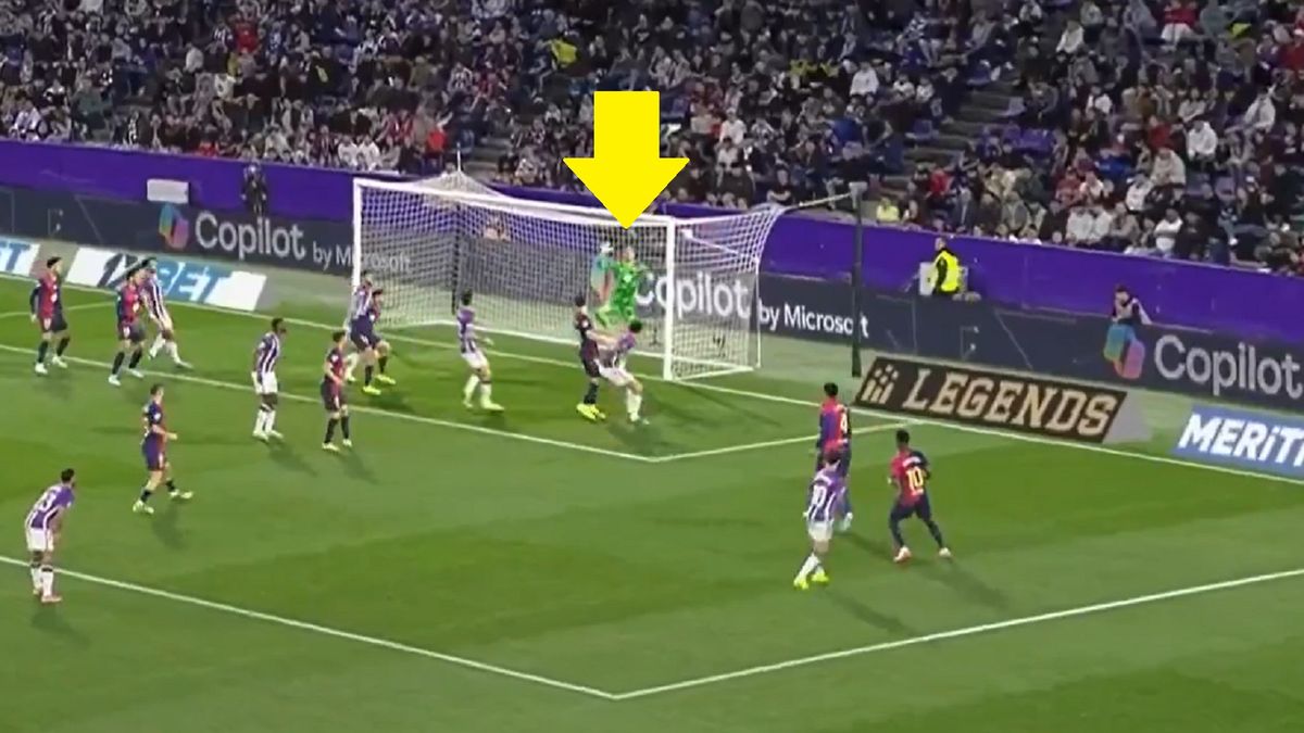 Twitter / Eleven Sports / Na zdjęciu: gol Realu Valladolid