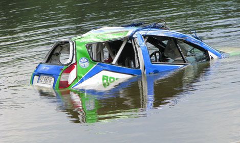 Groźny wypadek w Rajdzie Karkonoskim