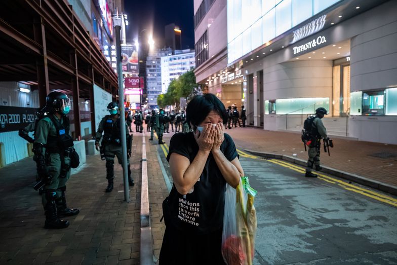 Chiny rozpoczynają brutalne "porządki" w Hongkongu. Reaguje Wielka Brytania
