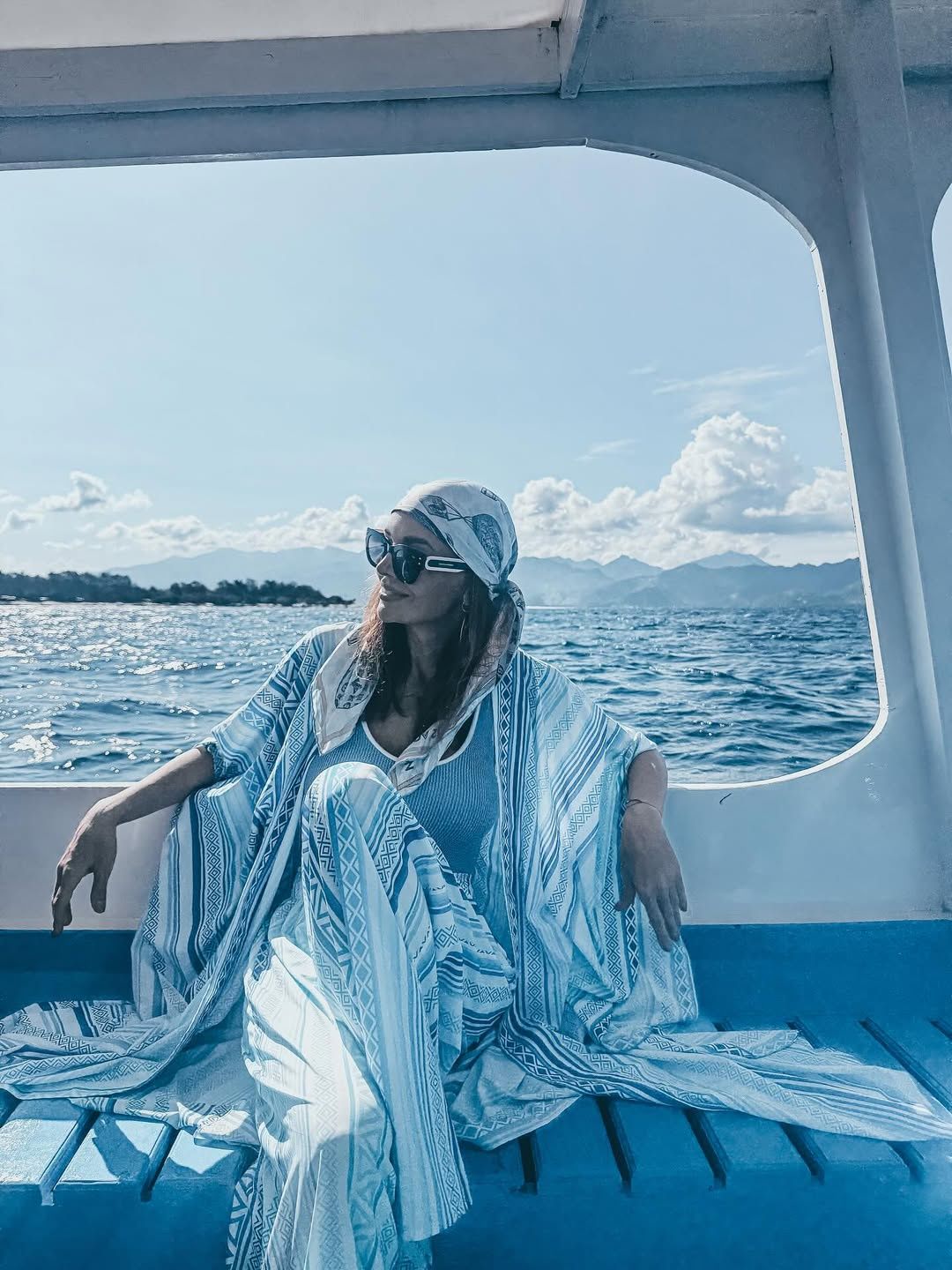 Anna Wendzikowska na wczasach