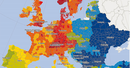 Oto prawda o "bogacącej się" Polsce. Ta mapa mówi więcej niż tysiąc słów