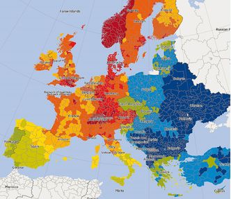 Oto prawda o "bogacącej się" Polsce. Ta mapa mówi więcej niż tysiąc słów