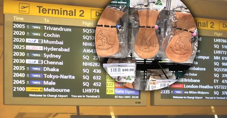 Pokazała, co można kupić na australijskim lotnisku. Nie tylko skóry kangurów
