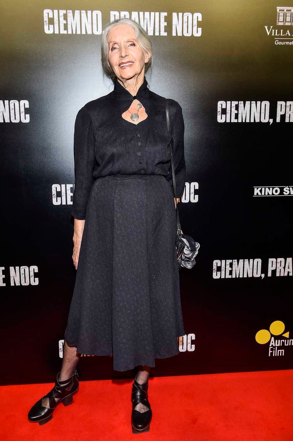 Helena Norowicz- premiera filmu "Ciemno prawie noc"