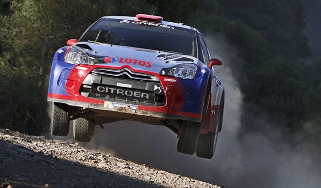 Rajd Sardynii: Kubica prowadzi w WRC-2 po pierwszym dniu
