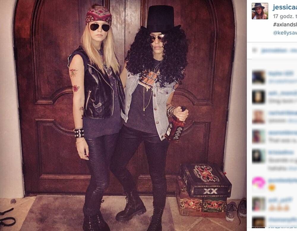 Jessica Alba, Halloween 2014,
Fotografia: screen z Instagram.com