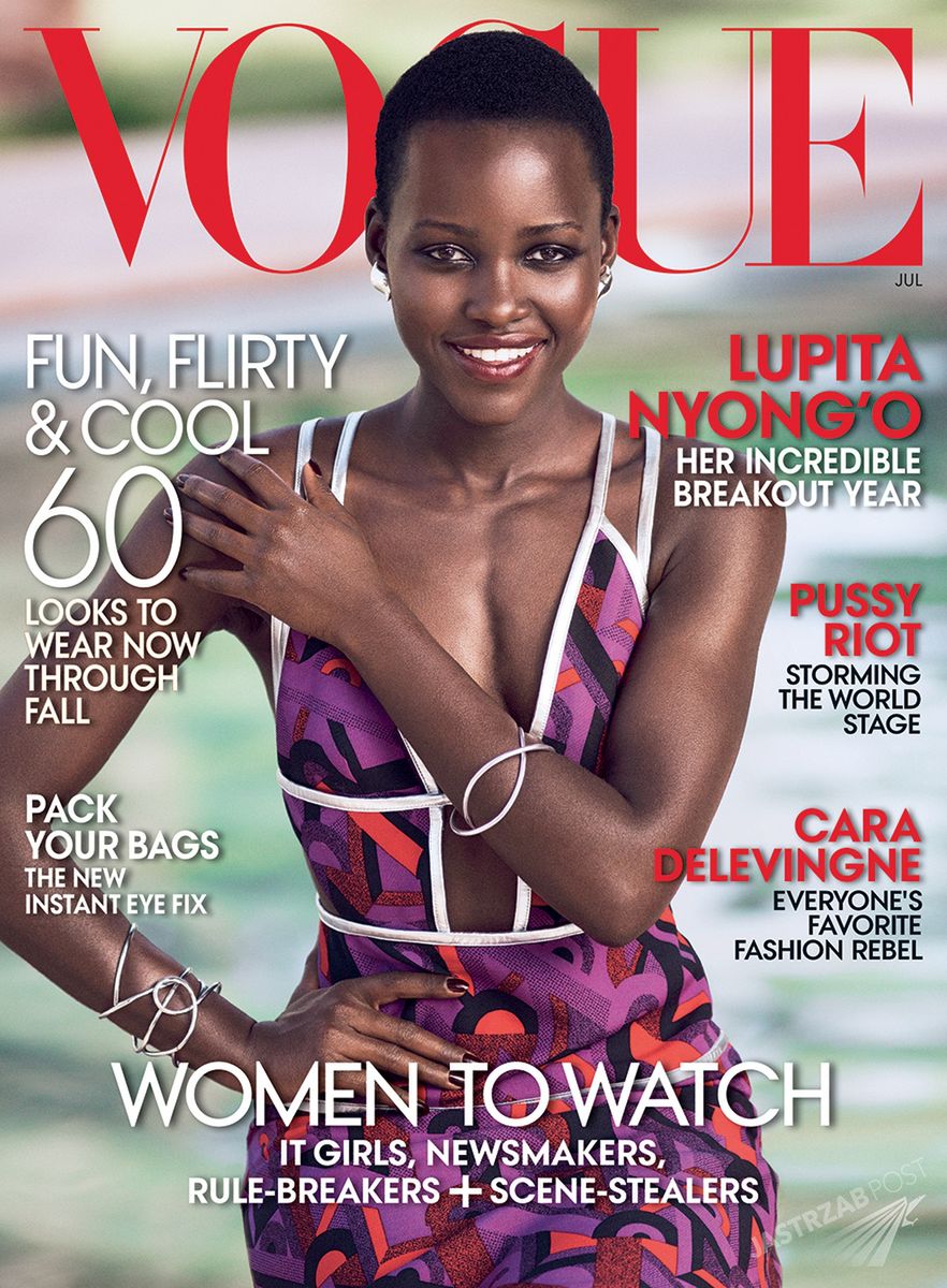 Lupia Nyong'o - Vogue - lipiec 2014
