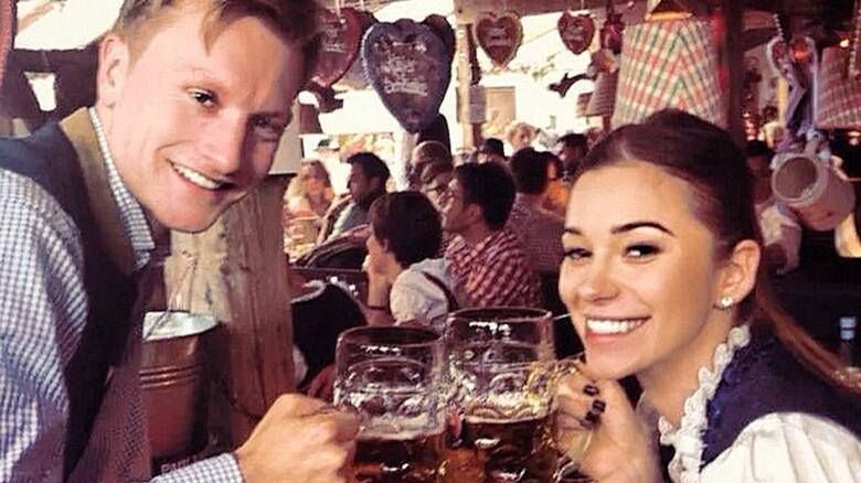 Agnieszka Wesołowska, Jakub Wesołowski,
Oktoberfest 2014
Fotografia: screen z Instagram.com