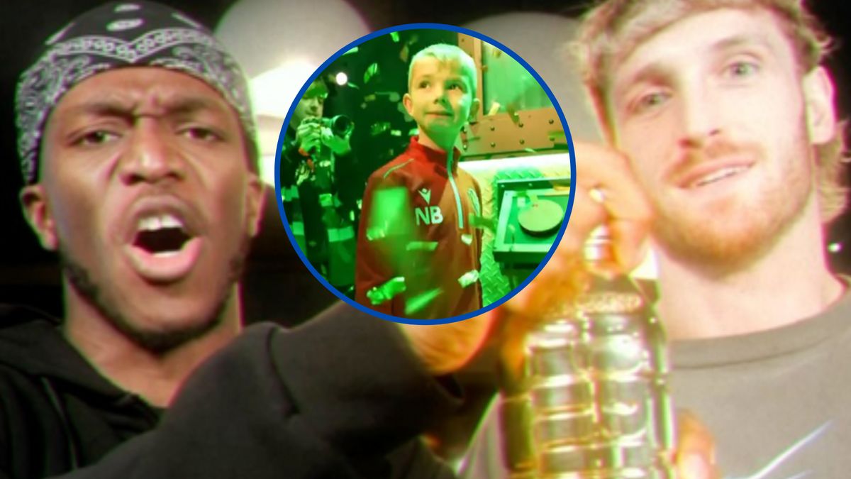 Chłopcu w ostatniej chwili udało się zapobiec stopieniu złotej butelki