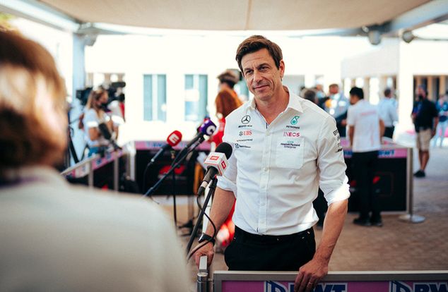 Toto Wolff chętnie udziela wywiadów po polsku